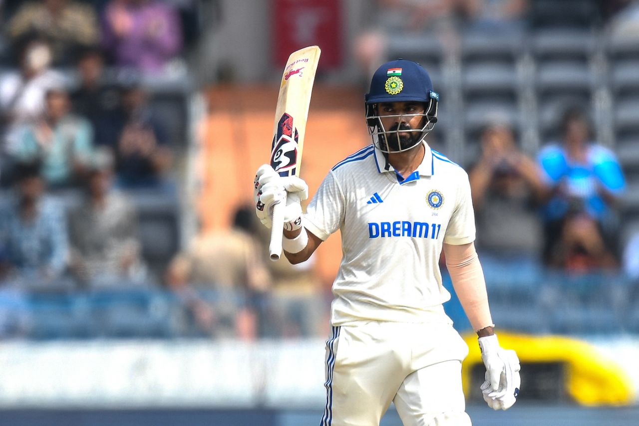 KL Rahul reaches fifty in his 50th Test, India vs England, 1st Test, Hyderabad, 2nd day, January 26, 2024