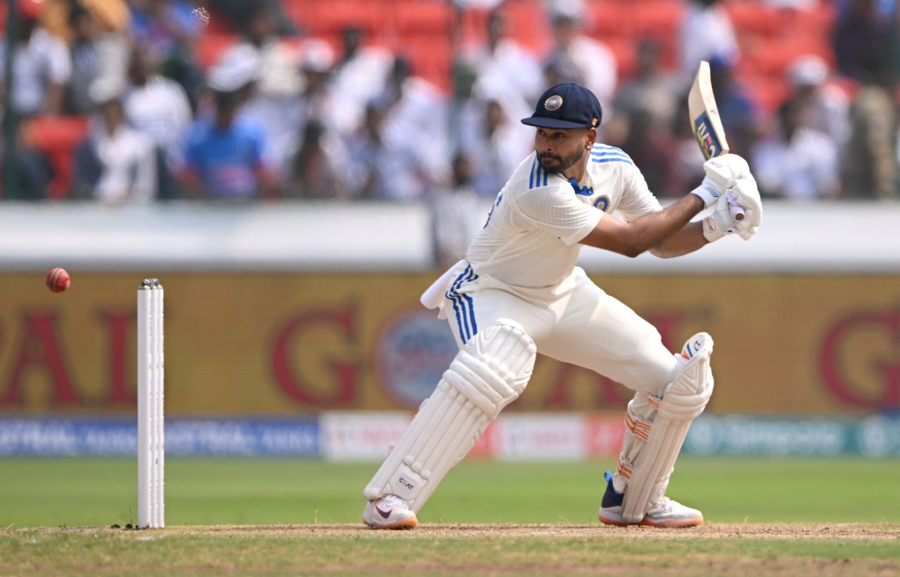 Shreyas Iyer was comfortable against spin, India vs England, 1st Test, Hyderabad, 2nd day, January 26, 2024