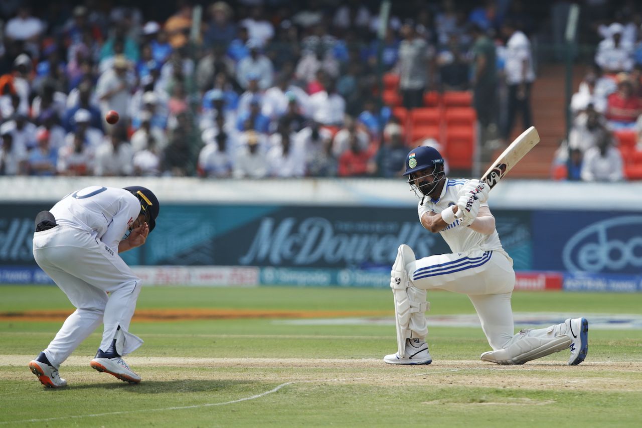 KL Rahul shifted gears after India got into the lead, India vs England, 1st Test, Hyderabad, 2nd day, January 26, 2024
