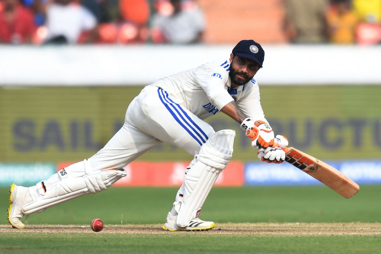 Ravindra Jadeja mixed attack with good defence, India vs England, 1st Test, Hyderabad, 2nd day, January 26, 2024
