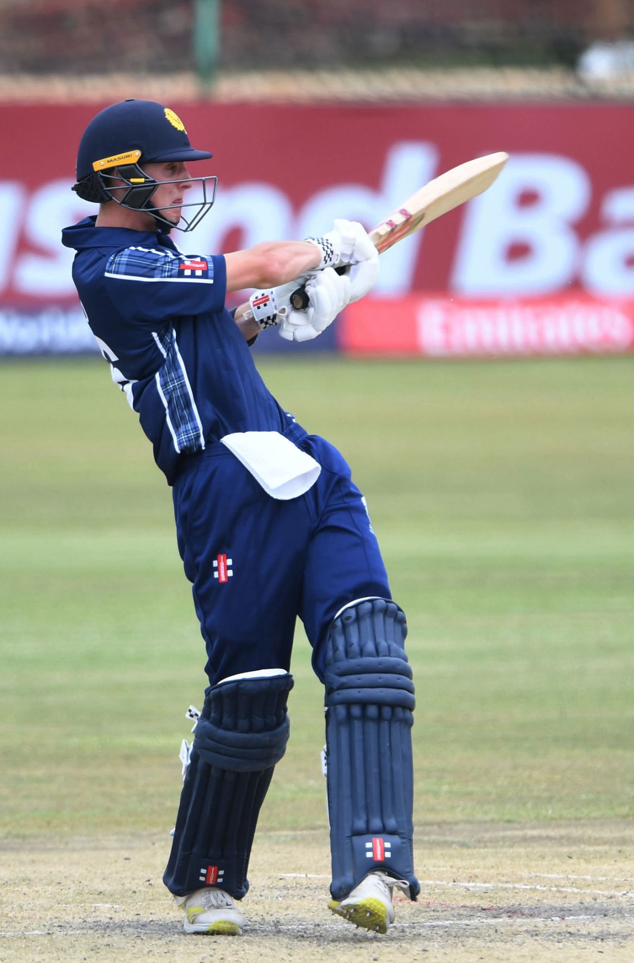 Owen Gould carried the good work forward after Jamie Dunk's dismissal, South Africa vs Scotland, Men's Under-19 World Cup, Potchefstroom, January 27, 2024