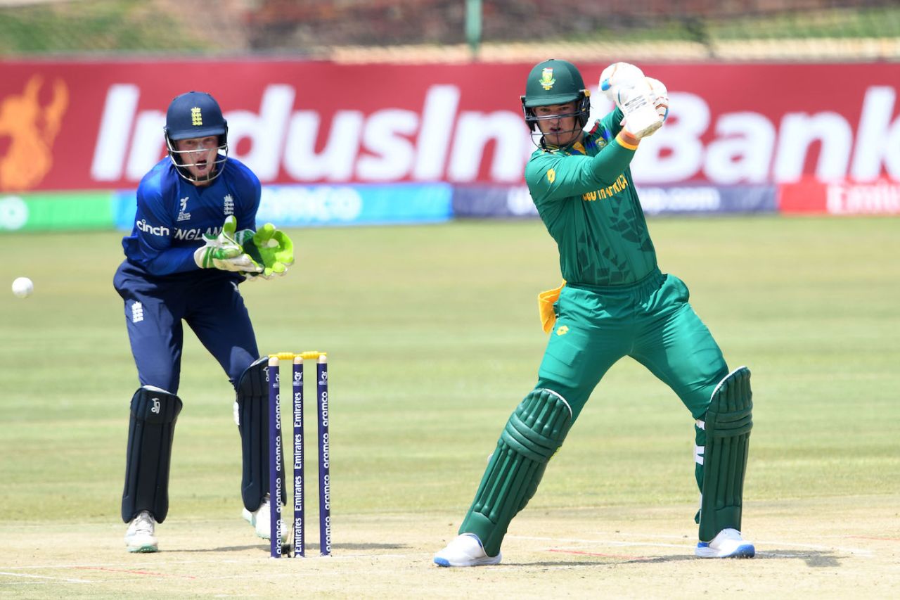 Steve Stolk smashed a half-century in 13 balls, South Africa vs Scotland, Men's Under-19 World Cup, Potchefstroom, January 27, 2024