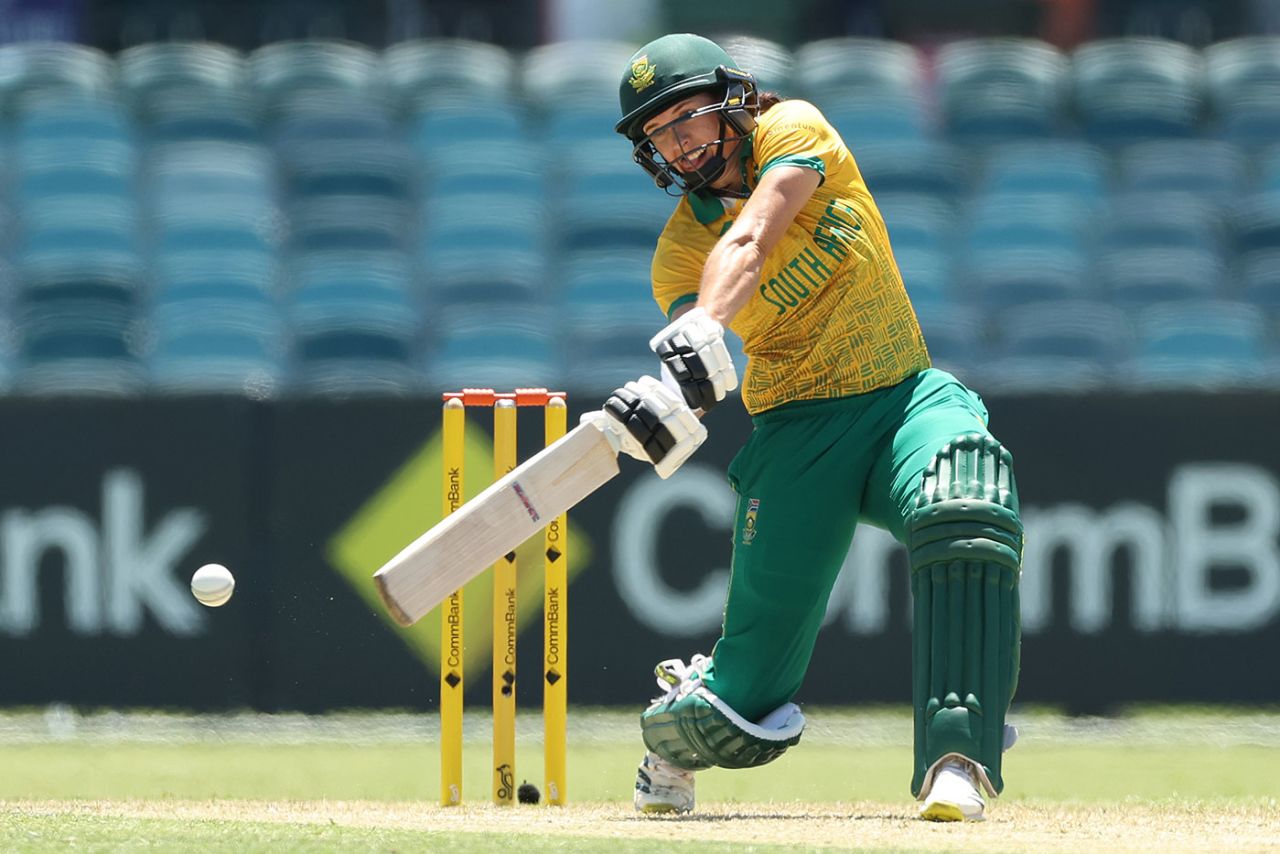 Tazmin Brits again led South Africa's batting display, Australia vs South Africa, 2nd T20I, Canberra, January 28, 2024