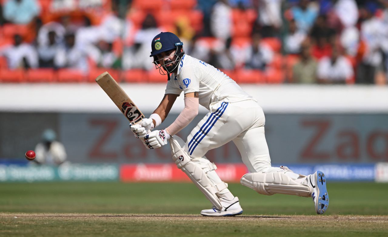 KL Rahul steadied India until tea, India vs England, 1st Test, Hyderabad, 4th day, January 28, 2024
