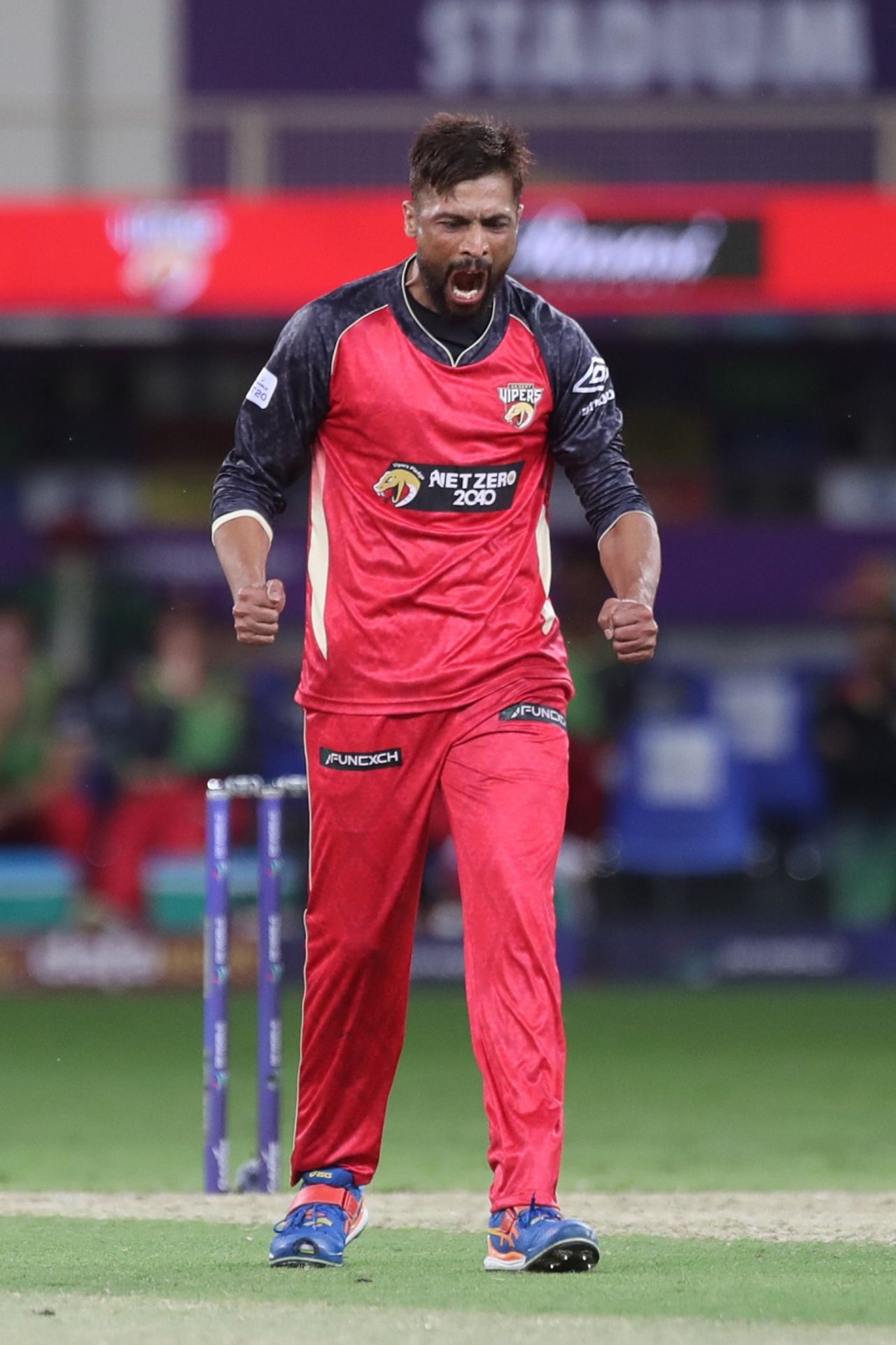 Mohammad Amir took three wickets, MI Emirates vs Desert Vipers, ILT20 2024, Dubai, January 30, 2024