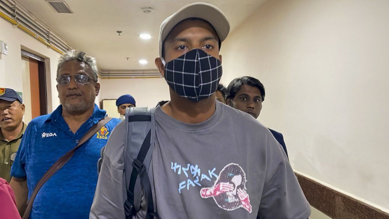 Mayank Agarwal leaves the hospital in Agartala, Agartala, January 31, 2024