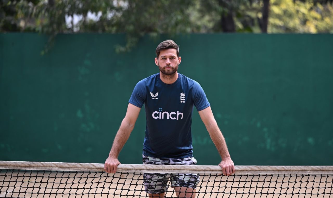 Ben Foakes strikes a pose ahead of the Vizag Test, Vizag, January 31, 2024