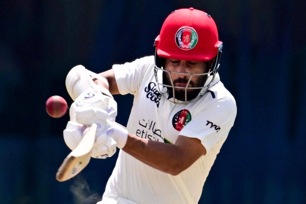 Hashmatullah Shahidi played a steady hand, Sri Lanka vs Afghanistan, Only Test, Colombo, 1st day, February 2, 2024