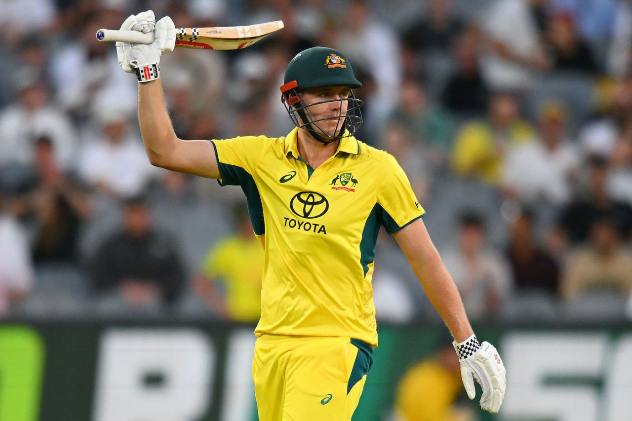 Cameron Green reached fifty in 61 balls, Australia vs West Indies, 1st ODI, Melbourne, February 02, 2024