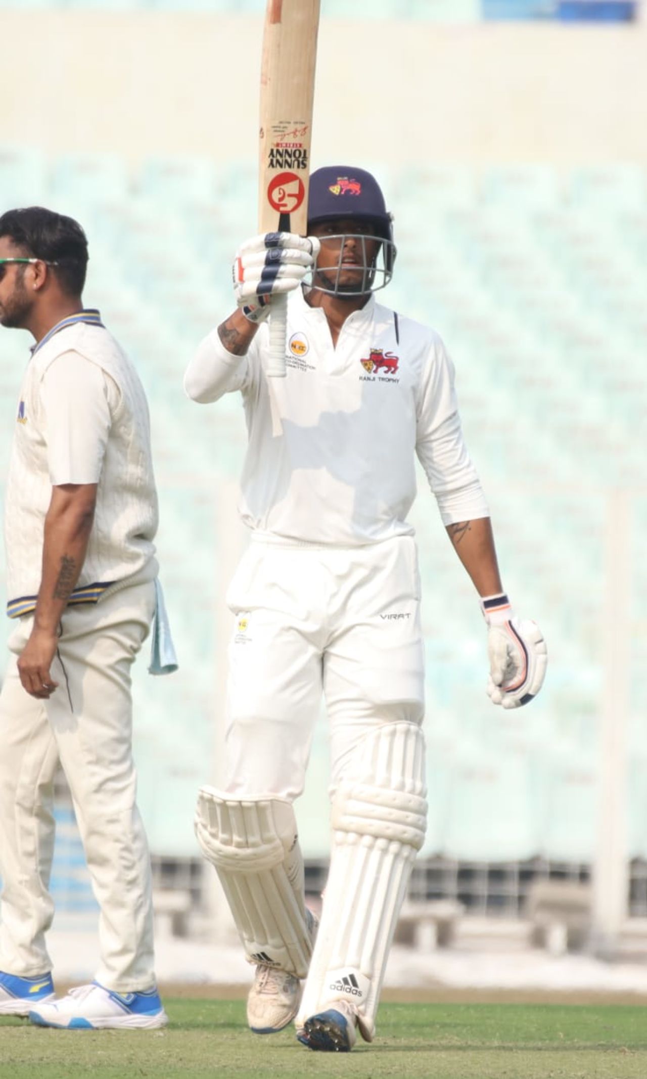 Suryansh Shedge scored a half-century on first-class debut, Bengal vs Mumbai, Ranji Trophy, 1st day, Kolkata, February 2, 2024