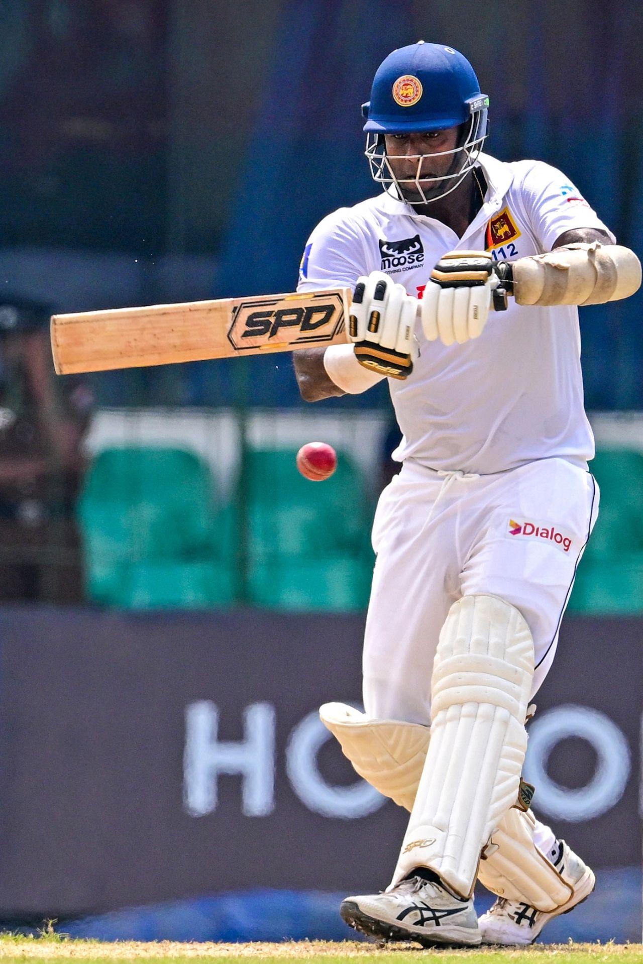 Angelo Mathews played a steady hand, Sri Lanka vs Afghanistan, Only Test, Colombo, 2nd day, February 3, 2024