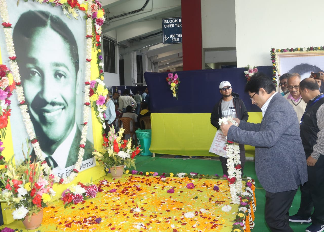 It was Frank Worrell Day at the Cricket Association of Bengal, Kolkata, February 3, 2024