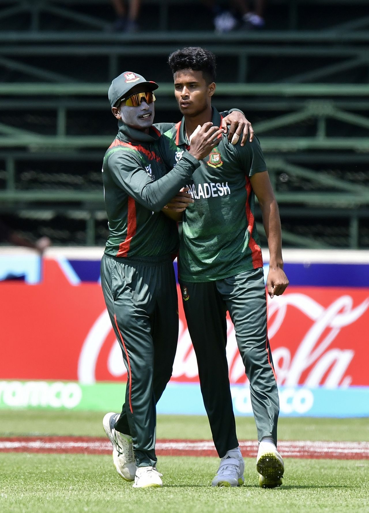 Rohanat Doullah Borson gets the accolades for dismissing Azan Awais, Bangladesh vs Pakistan, Benoni, Under-19 Men's World Cup, February 3, 2024