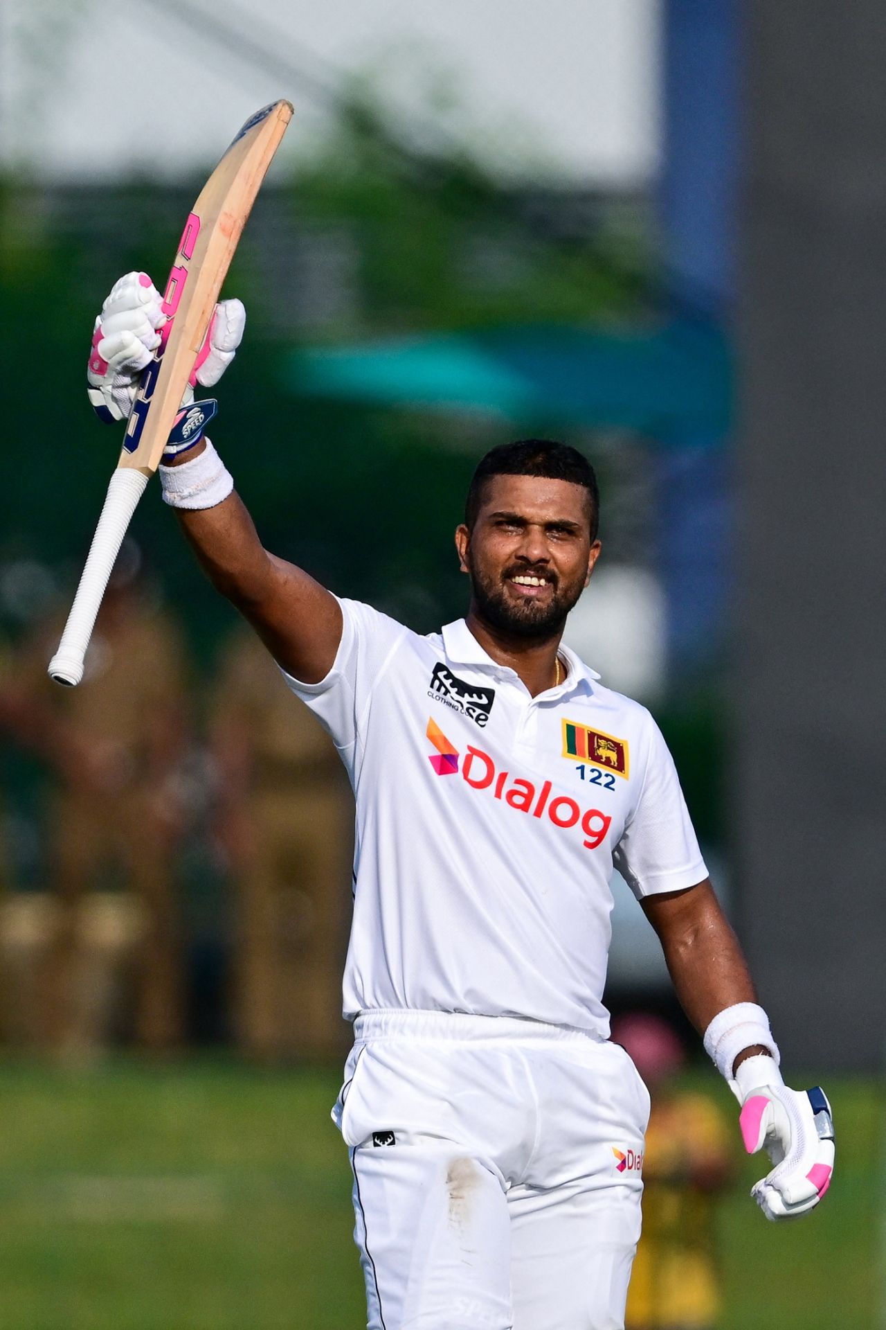 Dinesh Chandimal made 107 to put Sri Lanka in control, Sri Lanka vs Afghanistan, Only Test, Colombo, 2nd day, February 3, 2024