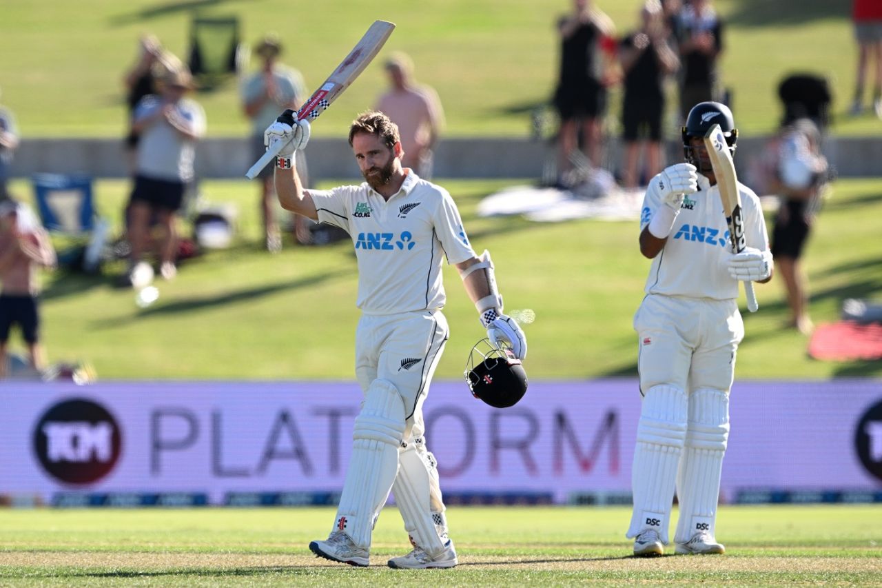 Kane Williamson reached Test century No. 30, New Zealand vs South Africa, 1st Test, Mount Maunganui, 1st day, February 4, 2024