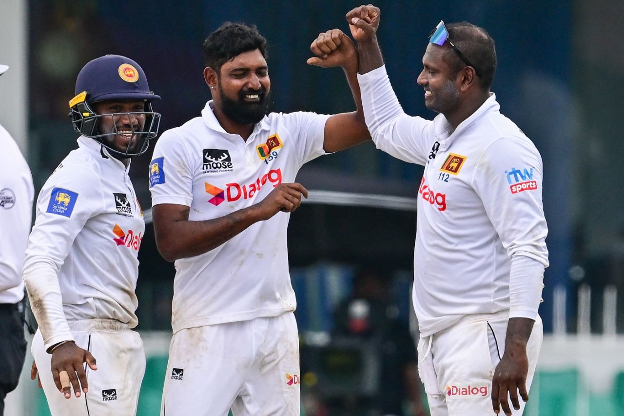 Prabath Jayasuriya took a Test five-wicket haul, Sri Lanka vs Afghanistan, Only Test, Colombo, 4th day, February 5, 2024