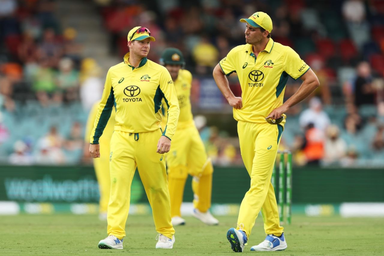 Lance Morris suffered a left side strain, Australia vs West Indies, 3rd ODI, Canberra, February 6, 2024