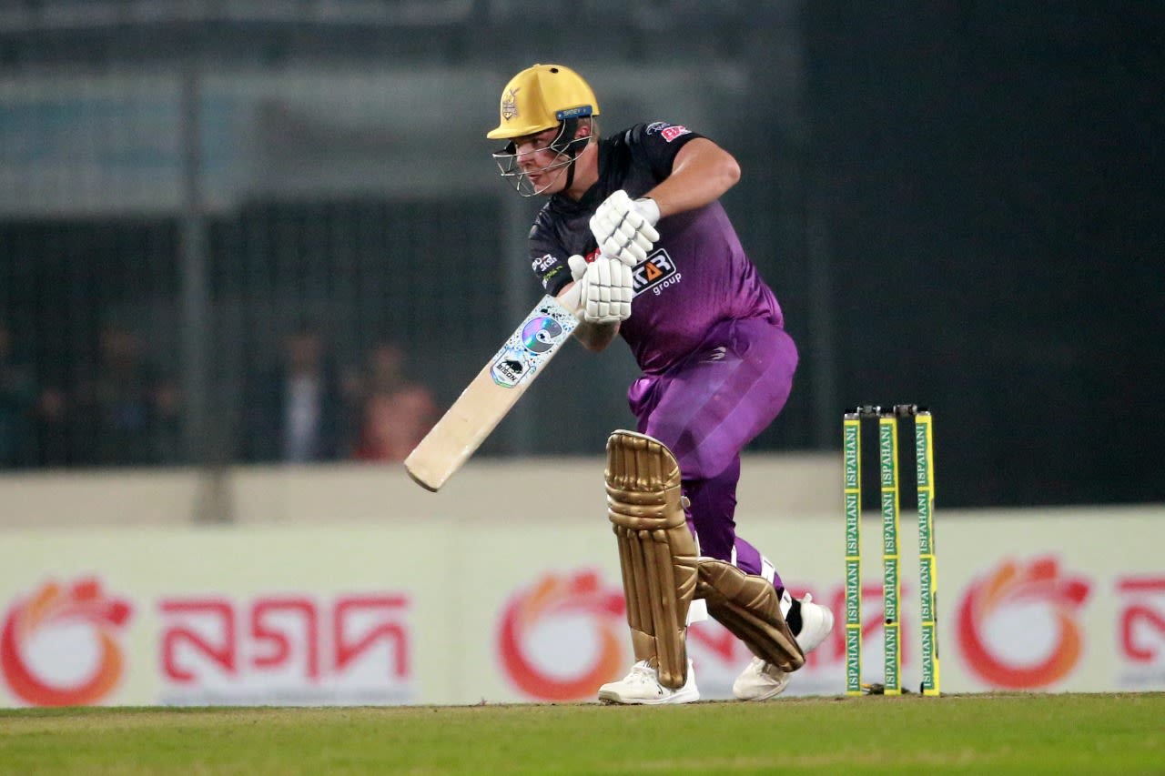 Josh Brown scored 38 off 23, Chattogram Challengers vs Fortune Barishal, Mirpur, BPL, February 6, 2024