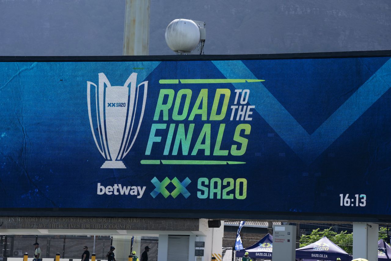 Sunrisers Eastern Cape and Durban's Super Giants start the 2024 playoffs, Sunrisers Eastern Cape vs Durban's Super Giants, SA20, Qualifier 1, Cape Town, February 6, 2024