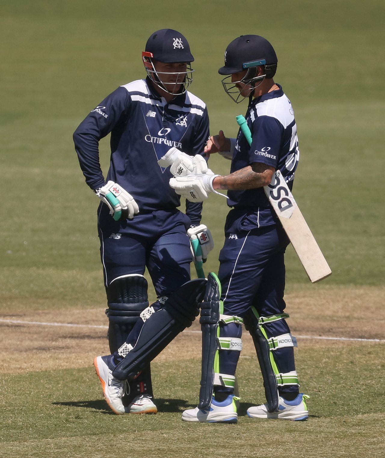 Tom Rogers and Nic Maddinson put on a century opening stand, Victoria vs South Australia, Marsh Cup, Junction Oval, February 8, 2024