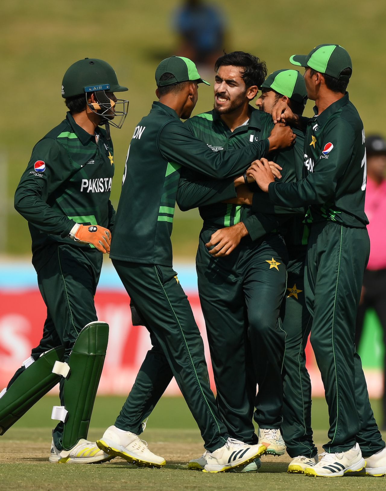 Arafat Minhas picked up the big wicket of Harry Dixon, Australia vs Pakistan, Under-19 World Cup 2024, 2nd semi-final, Benoni, February 8, 2024