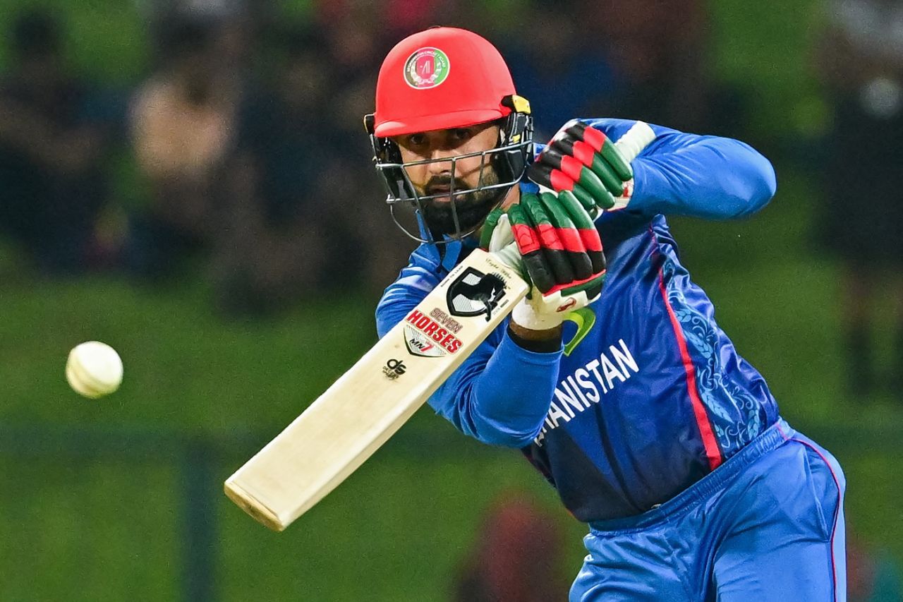 Mohammad Nabi consolidated for Afghanistan after a collapse, Sri Lanka vs Afghanistan, 1st men's ODI, Pallekele, February 9, 2024