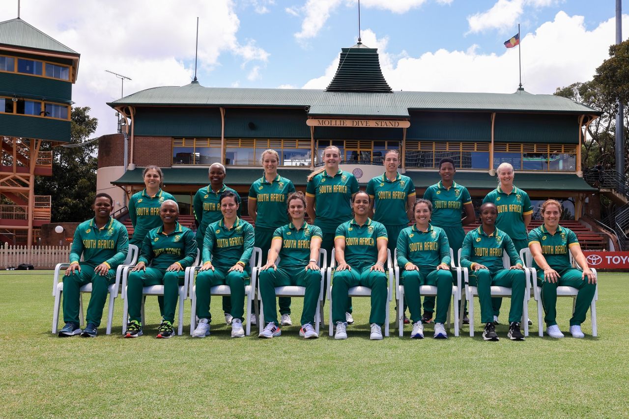 South Africa pose ahead of the final ODi, Australia vs South Africa, 3rd ODI, North Sydney, February 10, 2024