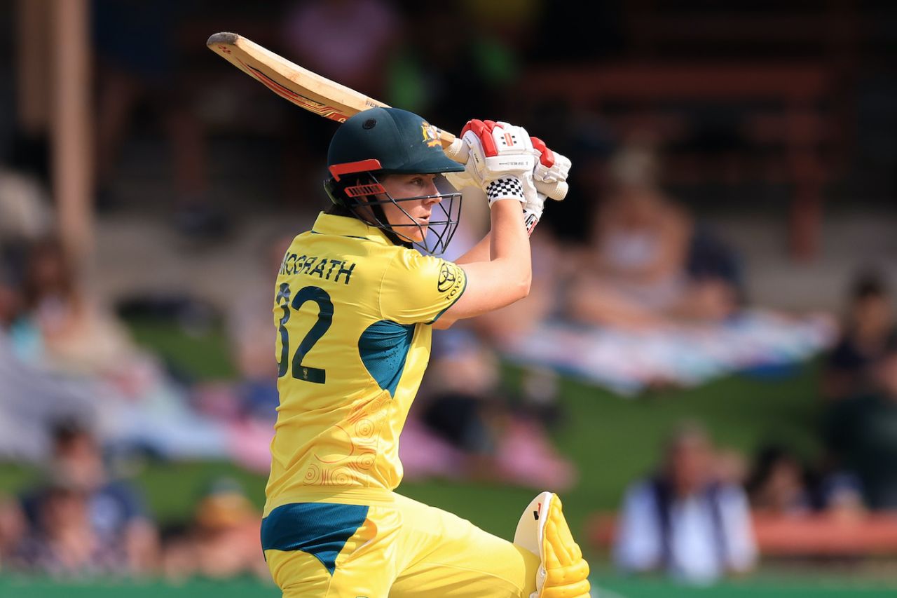 Tahlia McGrath was off the blocks quickly, Australia vs South Africa, 3rd ODI, North Sydney, February 10, 2024