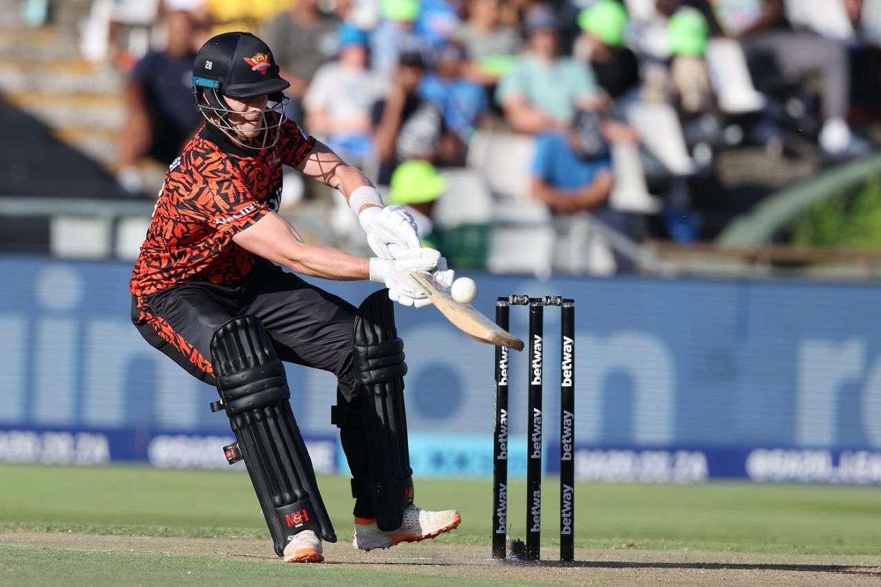 Tom Abell brought out his scoops early on, Sunrisers East Cape vs Durban's Super Giants, SA20, final, February 10, 2024
