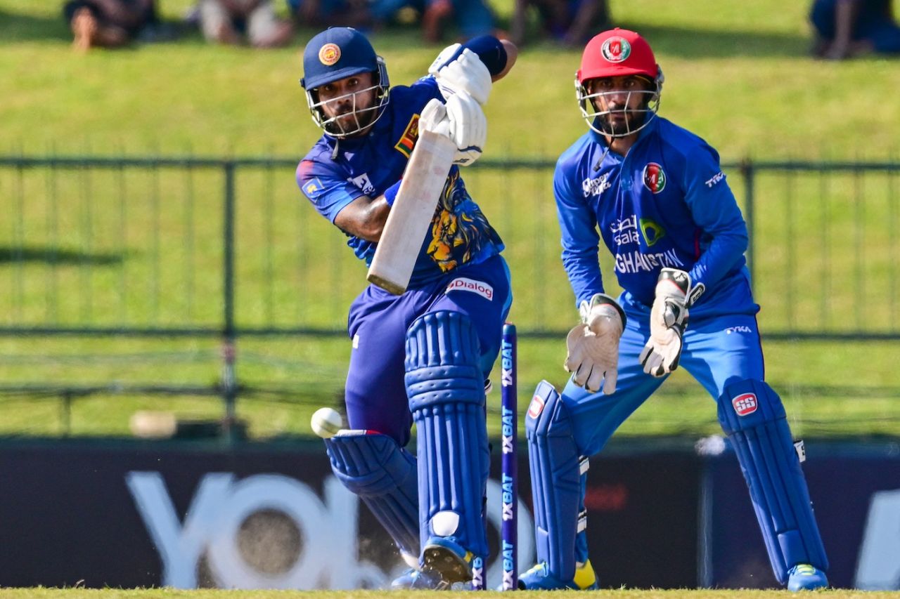 Kusal Mendis scored a brisk half-century, Sri Lanka vs Afghanistan, 2nd ODI, Pallekele, February 11, 2024