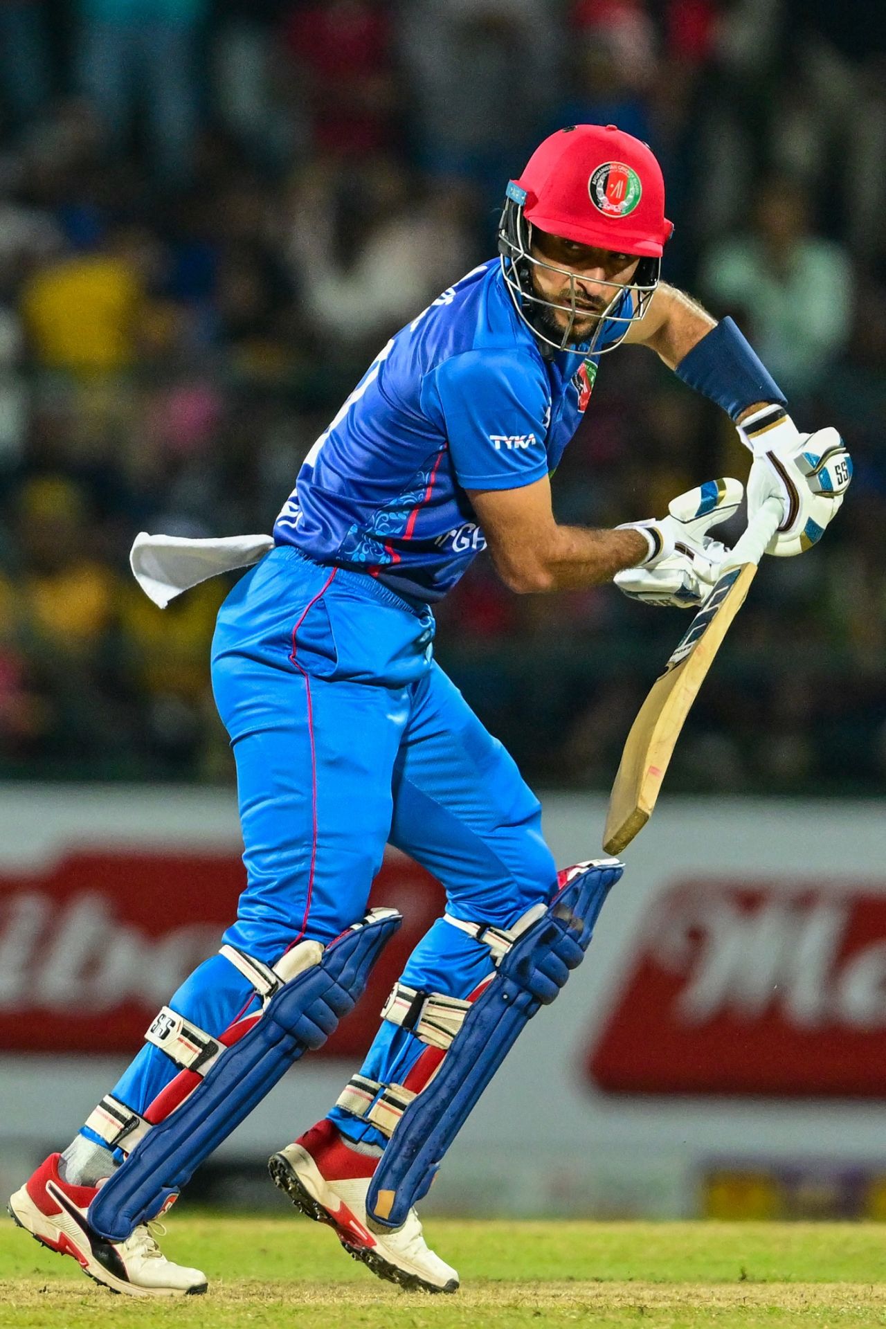 Rahmat Shah was part of a steady second-wicket stand, Sri Lanka vs Afghanistan, 2nd ODI, Pallekele, February 11, 2024