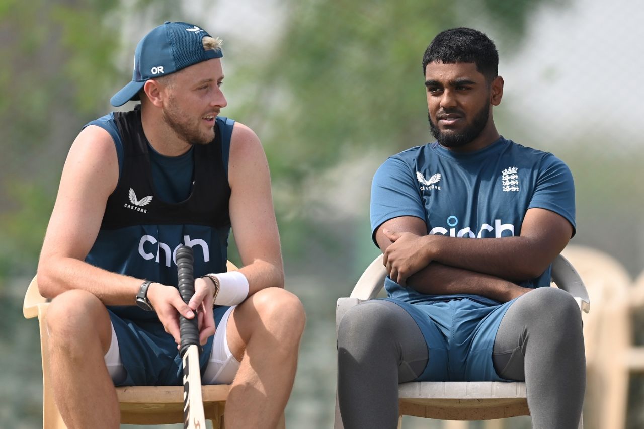 Ollie Robinson and Rehan Ahmed in conversation, Rajkot, February 13, 2024