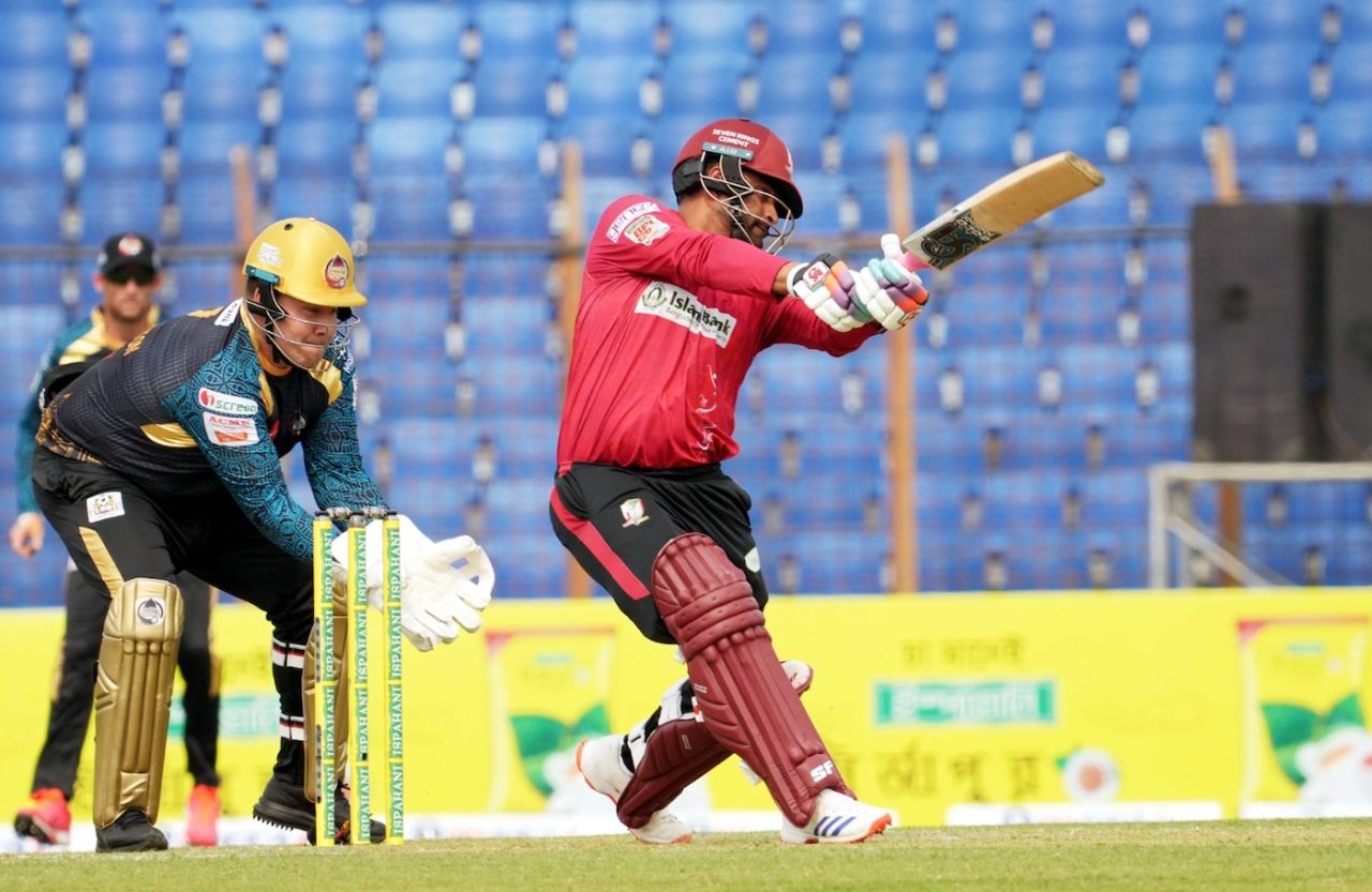 Tamim Iqbal scored a match-winning 71, Fortune Barishal vs Durdanto Dhaka, Bangladesh Premier League, Chattogram, February 14, 2024