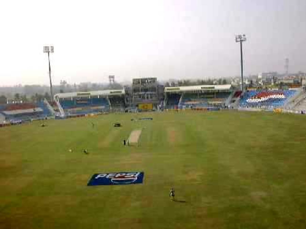 A view of the Rawalpindi Cricket Stadium, 27 Oct 2000