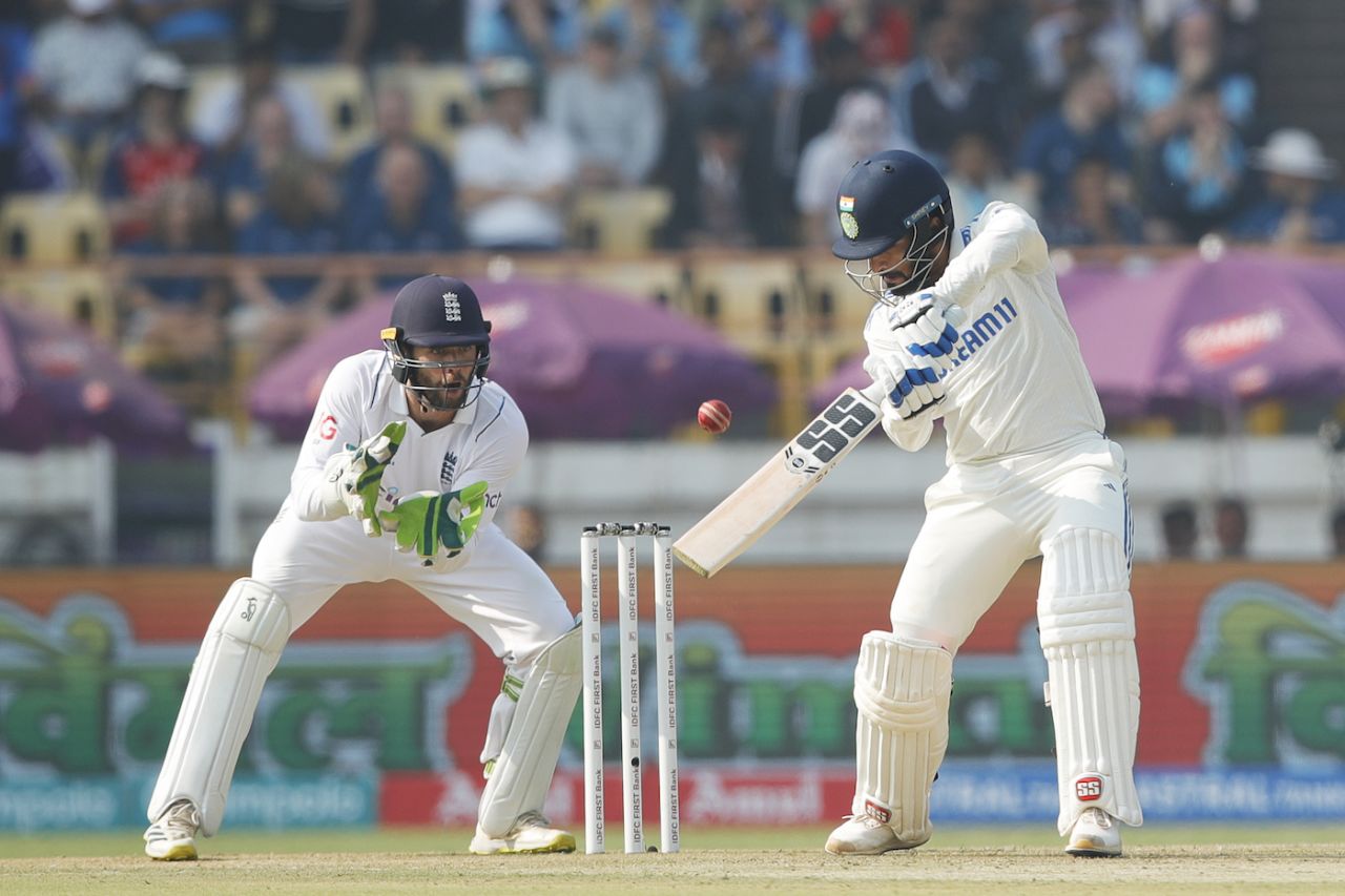 Rajat Patidar was dismissed by one that stopped on him from Tom Hartley, India vs England, 3rd Test, Rajkot, 1st day, February 15, 2024