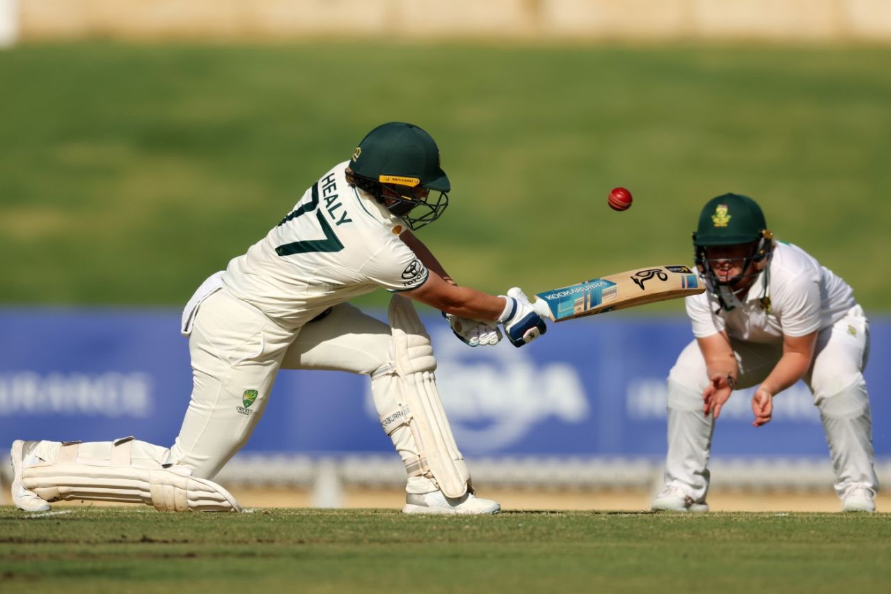 Alyssa Healy slog sweeps, Australia vs South Africa, Only women's Test, WACA Ground, Perth, February 15, 2024