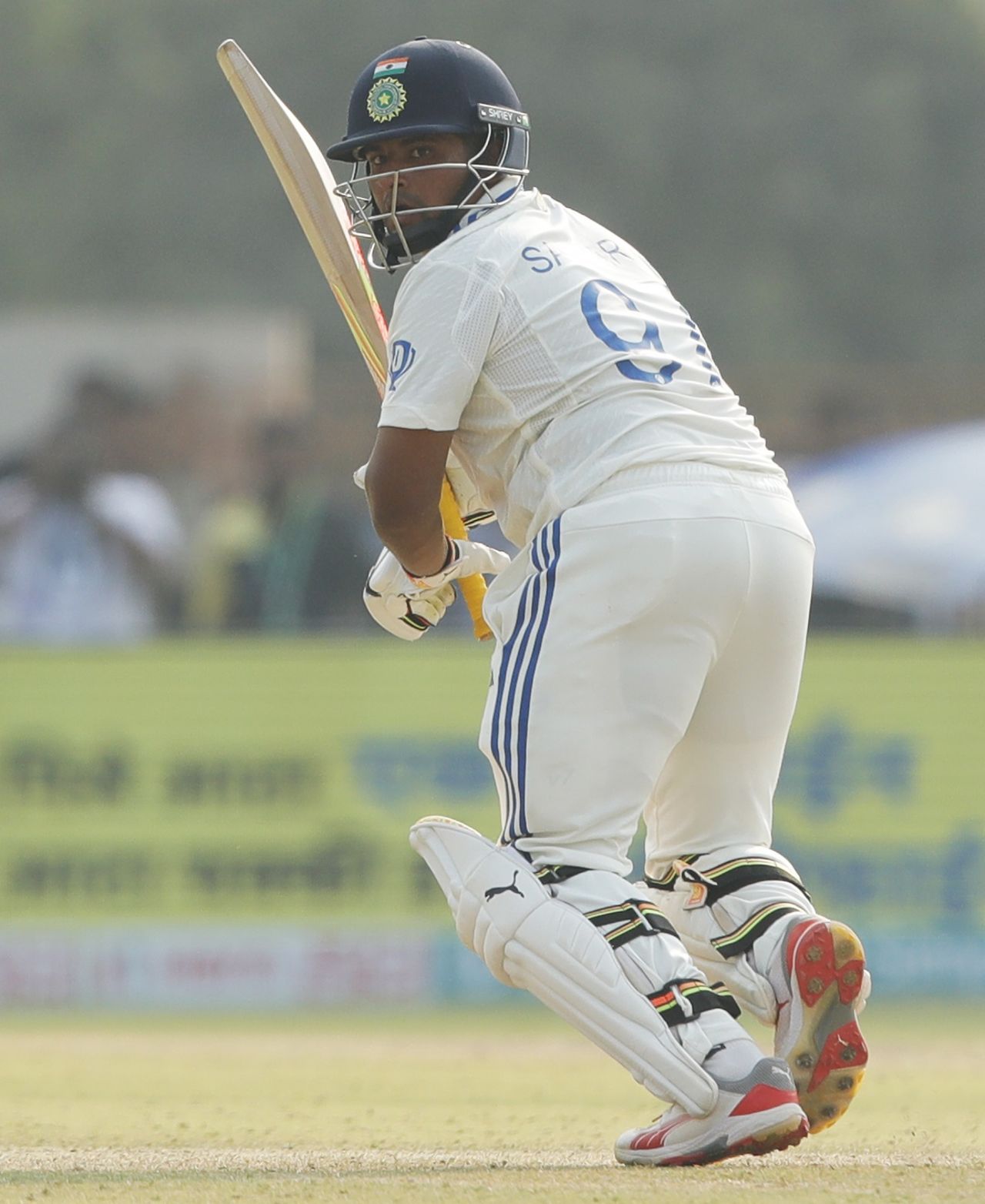 Sarfaraz Khan played a fluent knock on Test debut, India vs England, 3rd Test, Rajkot, 1st day, February 15, 2024
