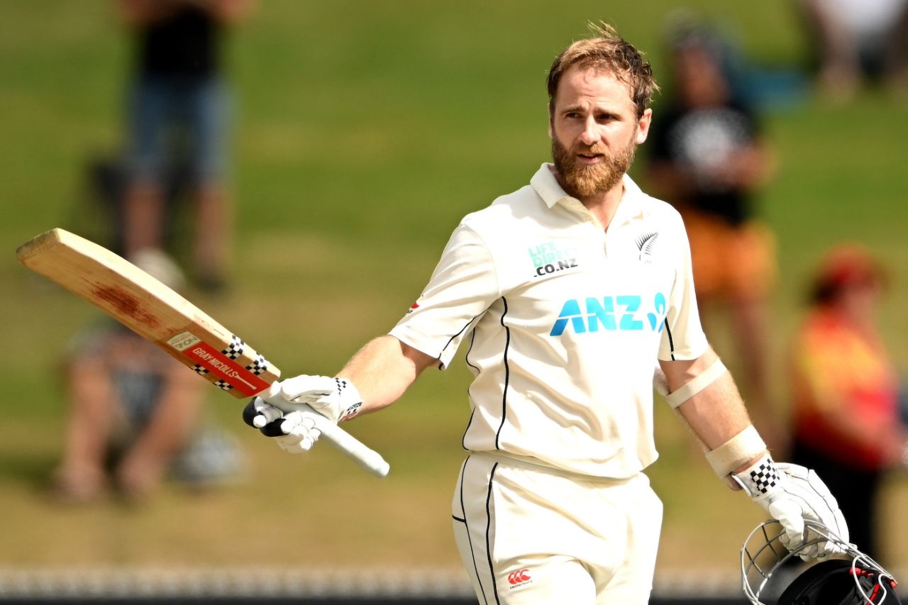 Kane Williamson got to his 32nd Test century in 203 balls, New Zealand vs South Africa, 2nd Test, Hamilton, 4th day, February 16, 2024