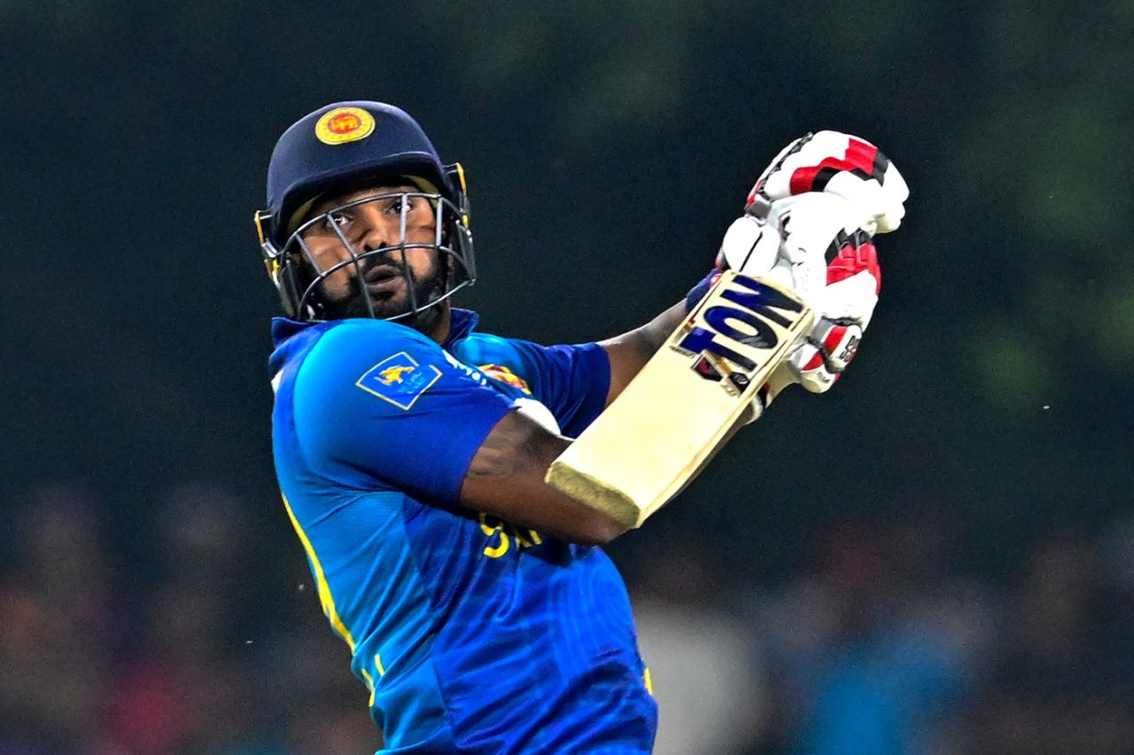 Wanindu Hasaranga made 67 off 32 while his team collapsed, Sri Lanka vs Afghanistan, 1st T20I, Dambulla, February 17, 2024