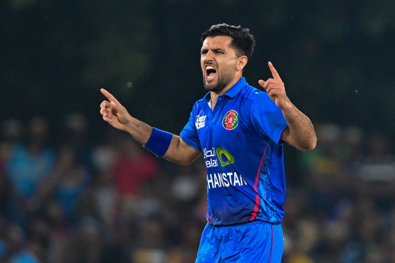 Fazalhaq Farooqi picked up 3 for 25 in four overs, Sri Lanka vs Afghanistan, 1st T20I, Dambulla, February 17, 2024