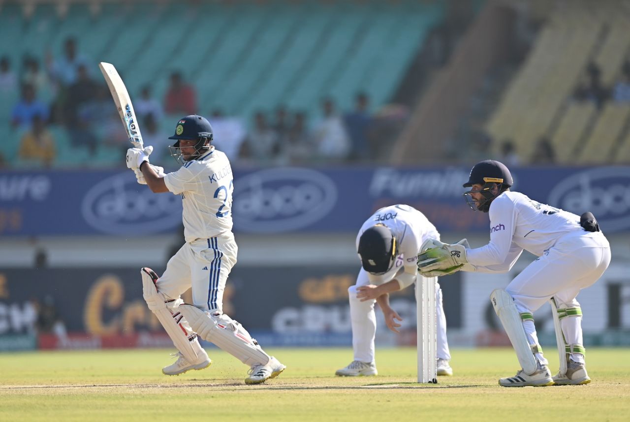 Kuldeep Yadav frustrated England, India vs England, 3rd Test, Rajkot, 4th day, February 18, 2024