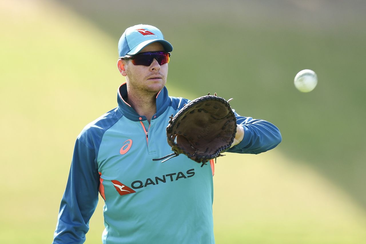 Steven Smith trains before the T20I series against New Zealand, New Zealand vs Australia, Wellington, February 19, 2024 
