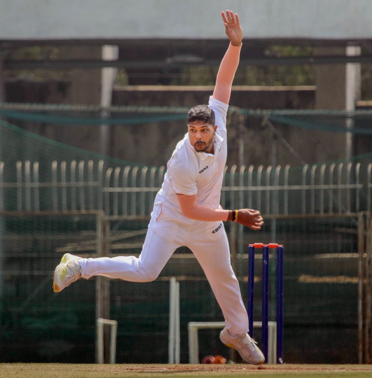 Umesh Yadav in action for Vidarbha, Vidarbha vs Haryana, 3rd day, Ranji Trophy 2023-24, Nagpur, February 18, 2024