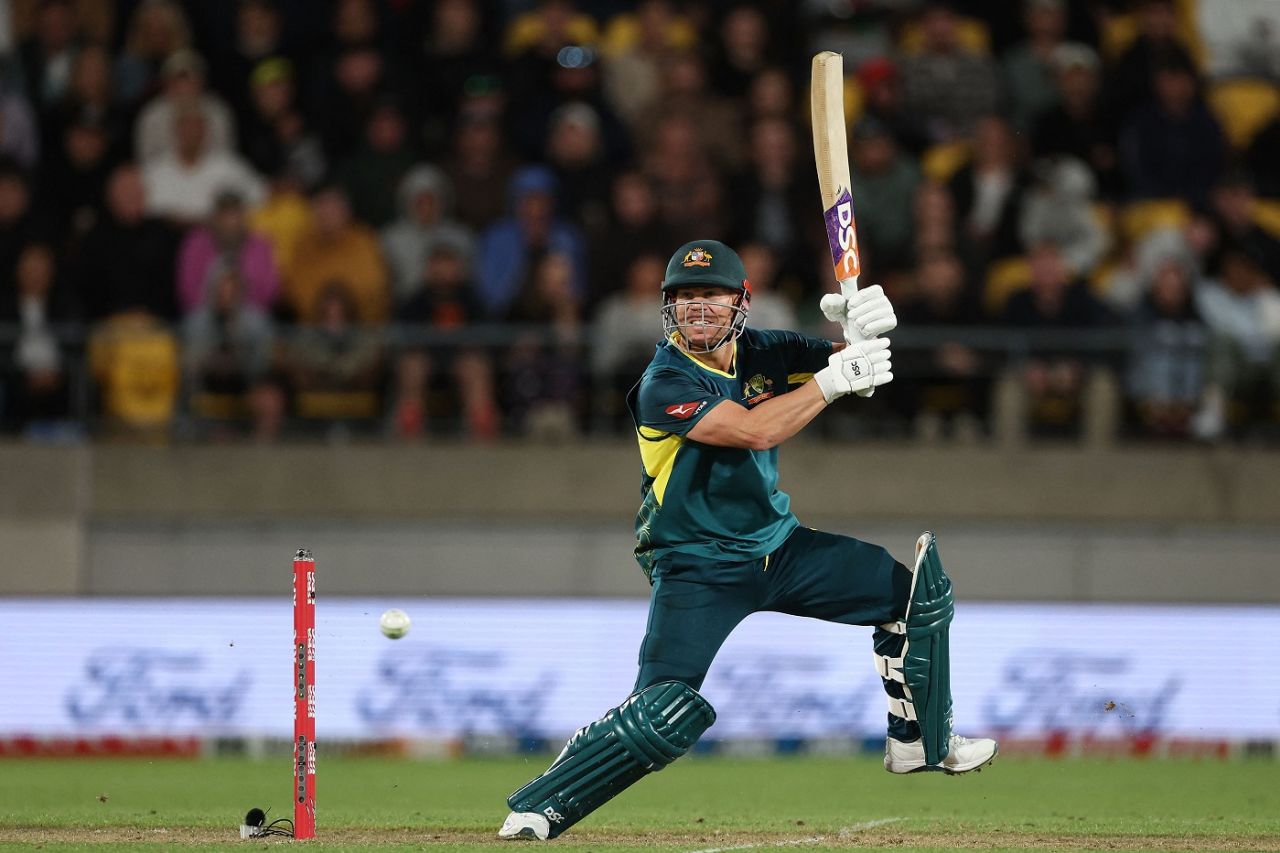 David Warner gave Australia a quick start, New Zealand vs Australia, 1st T20I, Wellington, February 21, 2024