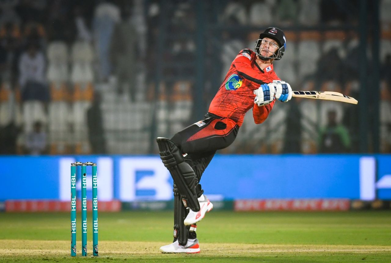 Rassie van der Dussen made 54 off 37 balls, Multan Sultans vs Lahore Qalandars, Pakistan Super League, Multan, February 21, 2024