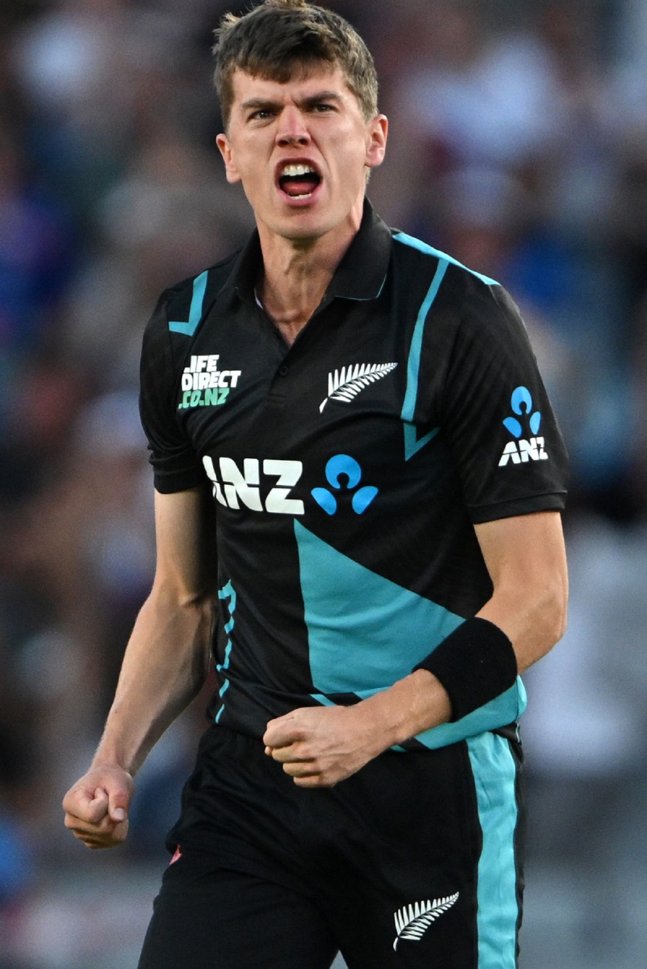 Ben Sears produced a double-strike for New Zealand, New Zealand vs Australia, 2nd T20I, Auckland, February 23, 2024