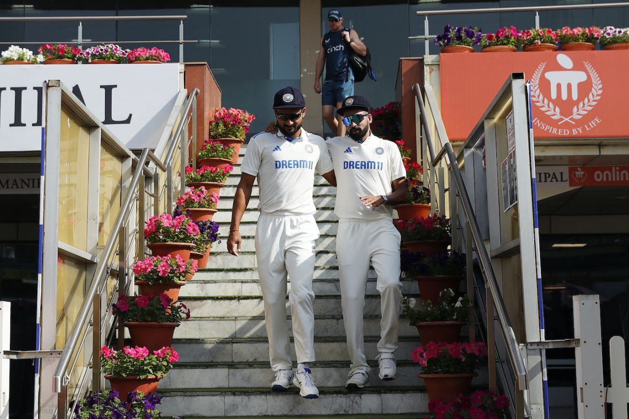 Akash Deep and Mohammed Siraj - India's new pair of quicks, India vs England, 4th Test, Ranchi, 1st day, February 23, 2024