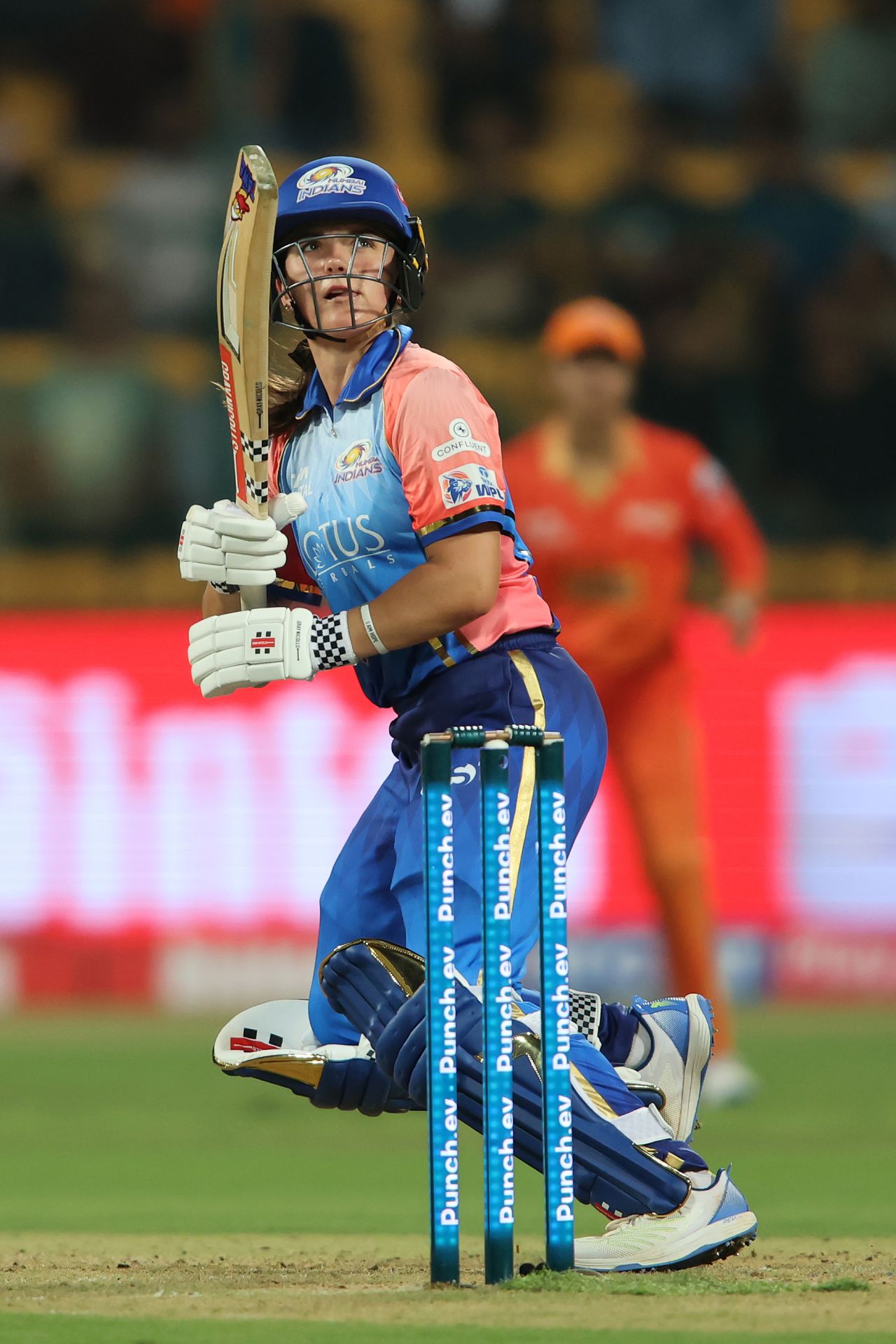 Amelia Kerr scored a quick 31 after picking up four wickets, Gujarat Giants vs Mumbai Indians, WPL 2024, Bengaluru, February 25, 2024