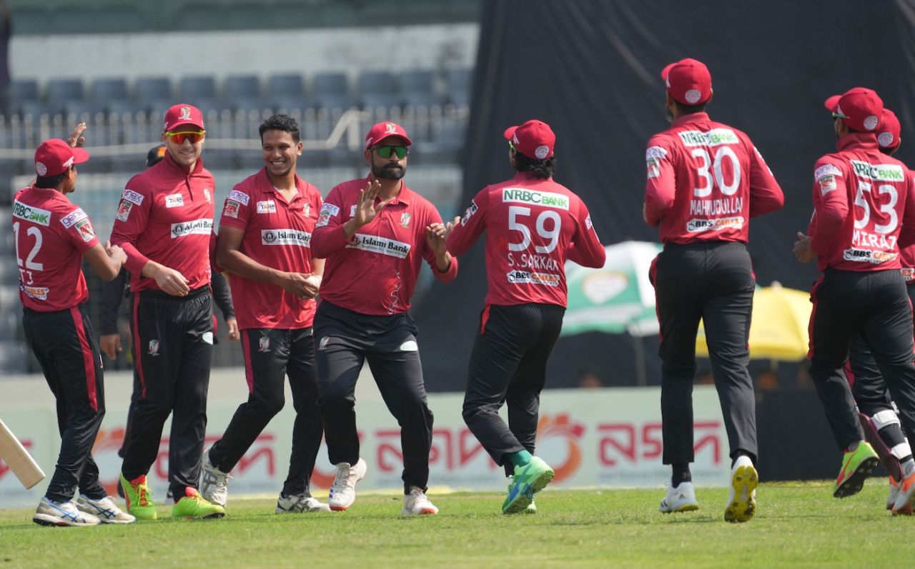 Fortune Barishal took out Chattogram Challengers' top five cheaply, Chattogram Challengers vs Fortune Barishal, BPL 2024 Eliminator, Mirpur, February 26, 2024