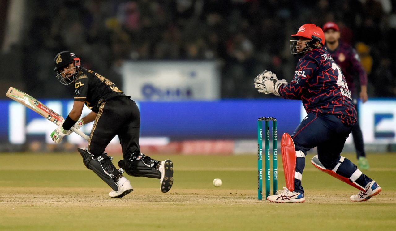 Babar Azam flicks one away, Islamabad United vs Peshawar Zalmi, PSL 2024, Lahore, February 26, 2024
